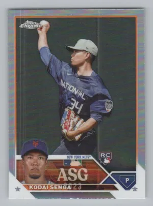 Kodai Senga Rookie 2023 Topps Chrome Update All-Star Game New York Mets