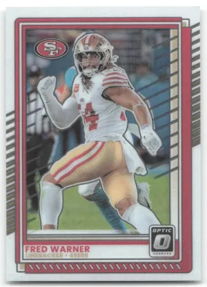 Fred Warner 2025 Donruss Optic San Francisco 49ers