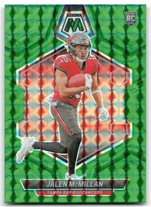 Jalen McMillan Rookie 2024 Panini Mosaic Mosaic Green Tampa Bay Buccaneers