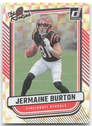 Jermaine Burton 2024 Donruss The Rookies Cincinnati Bengals