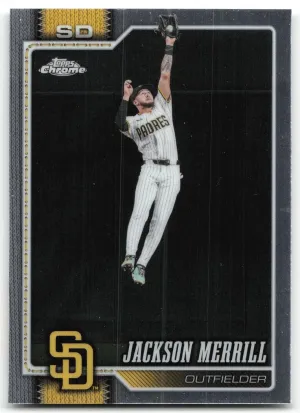 Jackson Merrill 2026 Topps Chrome San Diego Padres