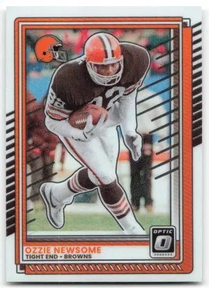 Ozzie Newsome 2025 Donruss Optic Browns