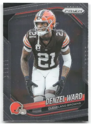 Denzel Ward 2025 Panini Prizm Cleveland Browns