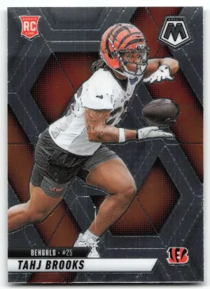 Tahj Brooks RC 2025 Panini Mosaic Bengals