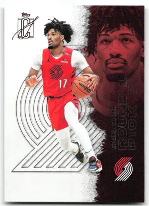 Shaedon Sharpe 2025-26 Topps Signature Class Portland Trail Blazers