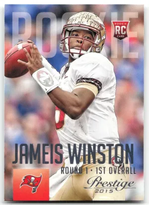 Jameis Winston Rookie 2015 Panini Prestige Tampa Bay Buccaneers