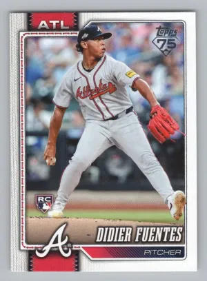 Didier Fuentes RC 2026 Topps Braves