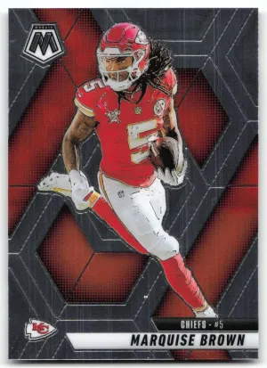 Marquise Brown 2025 Panini Mosaic Chiefs