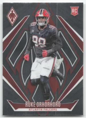 Ruke Orhorhoro Rookie 2024 Panini Phoenix Atlanta Falcons