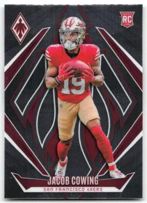 Jacob Cowing Rookie 2024 Panini Phoenix San Francisco 49ers