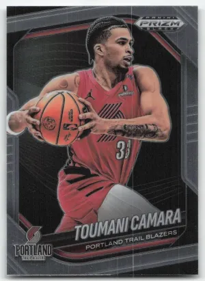 Toumani Camara 2024-25 Panini Prizm Black Portland Trail Blazers