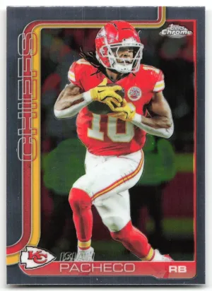 Isiah Pacheco 2025 Topps Chrome Kansas City Chiefs