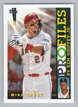 Mike Trout 2026 Topps Topps Profiles Los Angeles Angels