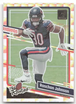 Roschon Johnson 2023 Donruss The Rookies Chicago Bears