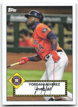 Yordan Alvarez 2021 Topps 1952 Topps Redux Houston Astros