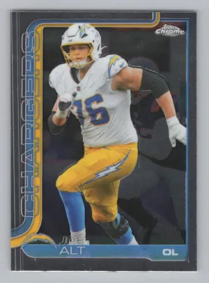 Joe Alt Topps 2025 Chrome Los Angeles Chargers