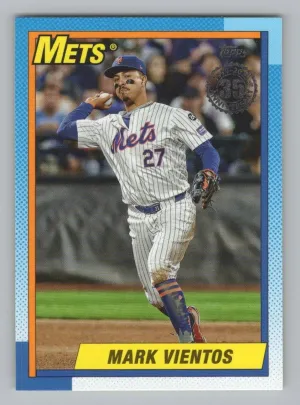 Mark Vientos 2025 Topps 1990 Topps Baseball 35th Anniversary