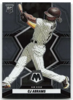 CJ Abrams RC 2022 Panini Mosaic San Diego Padres