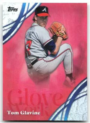 Tom Glavine 2026 Topps Glove Work Atlanta Braves