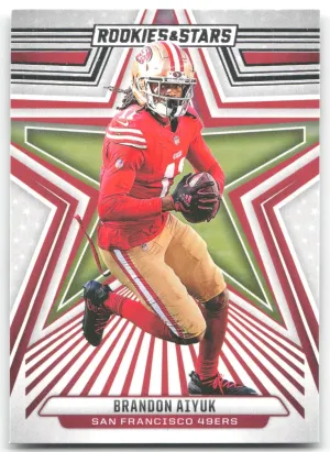 Brandon Aiyuk 2024 Panini Rookies & Stars San Francisco 49ers