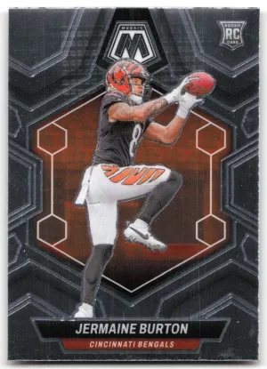 Jermaine Burton RC 2024 Panini Mosaic Bengals