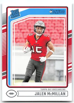 Jalen McMillan Rookie 2024 Donruss Tampa Bay Buccaneers