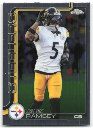 Jalen Ramsey 2025 Topps Chrome Pittsburgh Steelers