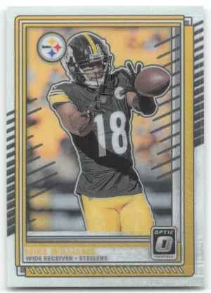 Mike Williams 2025 Donruss Optic Pittsburgh Steelers