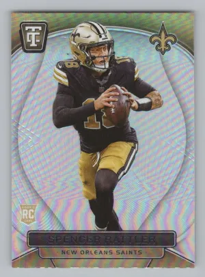 Spencer Rattler RC 2024 Panini Totally Certified Mirror Saints