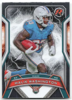Malik Washington Rookie 2024 Topps Resurgence Miami Dolphins