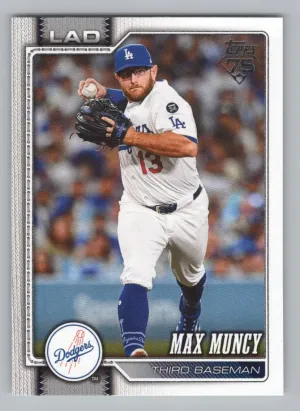 Max Muncy 2026 Topps Los Angeles Dodgers