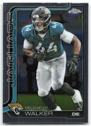 Travon Walker 2025 Topps Chrome Jacksonville Jaguars