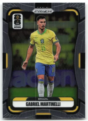 Gabriel Martinelli 2026 Panini Prizm FIFA World Cup Brazil