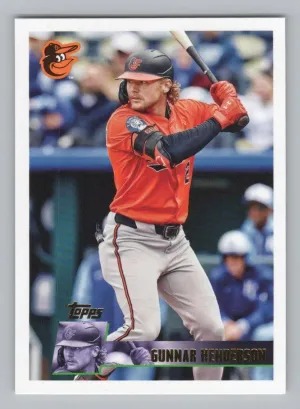 Gunnar Henderson 2025 Topps Archives Orioles