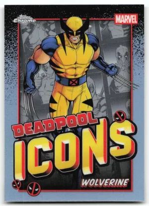 Wolverine 2025 Topps Chrome Marvel Deadpool Deadpool Icons