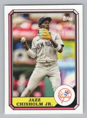 Jazz Chisholm Jr. 2025 Topps Archives 1987 Topps Boardwalk and Baseball
