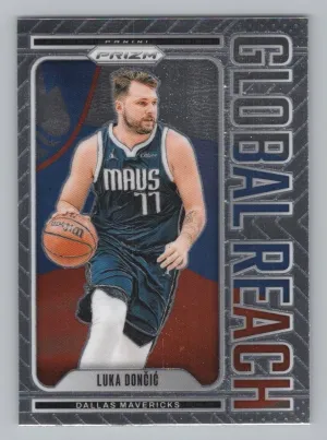 Luka Doncic 2024-25 Panini Prizm Global Reach Mavericks