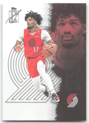 Shaedon Sharpe 2025-26 Topps Signature Class Portland Trail Blazers
