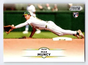 Max Muncy RC 2025 Stadium Club Athletics