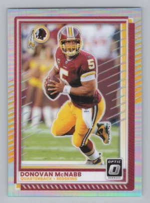 Donovan McNabb 2025 Donruss Optic Holo Washington Redskins