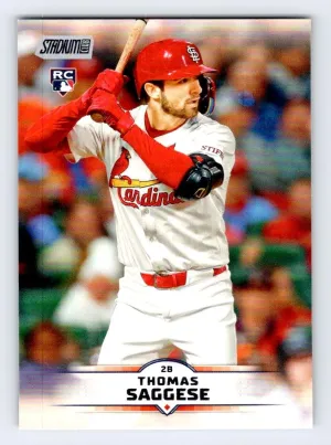Thomas Saggese RC 2025 Stadium Club St. Louis Cardinals