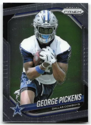George Pickens 2025 Panini Prizm Dallas Cowboys
