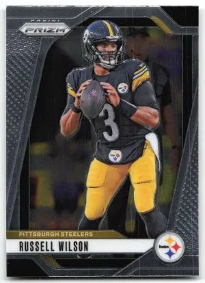 Russell Wilson 2024 Panini Prizm Pittsburgh Steelers
