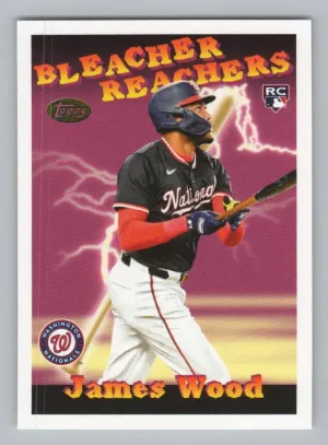 James Wood 2025 Topps Update Bleacher Reachers Washington Nationals