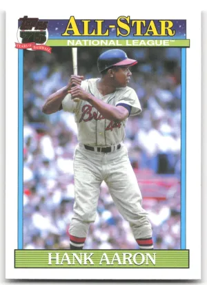 Hank Aaron 2026 Topps 1991 35th Anniversary All-Stars Atlanta Braves
