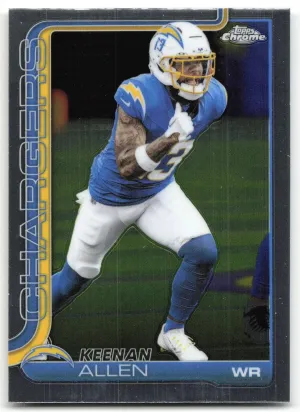 Keenan Allen 2025 Topps Chrome Los Angeles Chargers