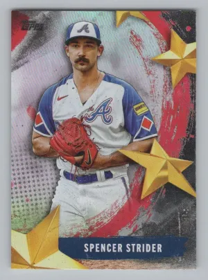 Spencer Strider 2025 Topps Stars of MLB Atlanta Braves