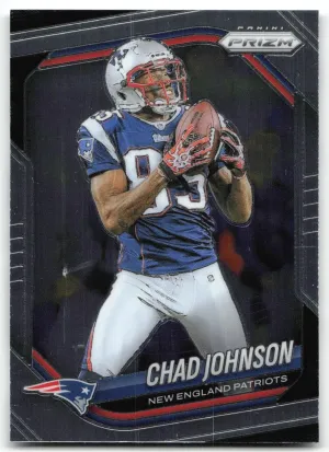 Chad Johnson 2025 Panini Prizm New England Patriots