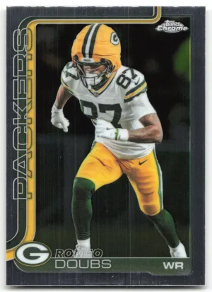 Romeo Doubs 2025 Topps Chrome Green Bay Packers