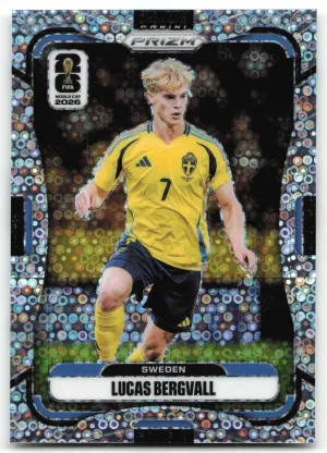 Lucas Bergvall 2026 Panini Prizm FIFA World Cup Disco Prizm Sweden